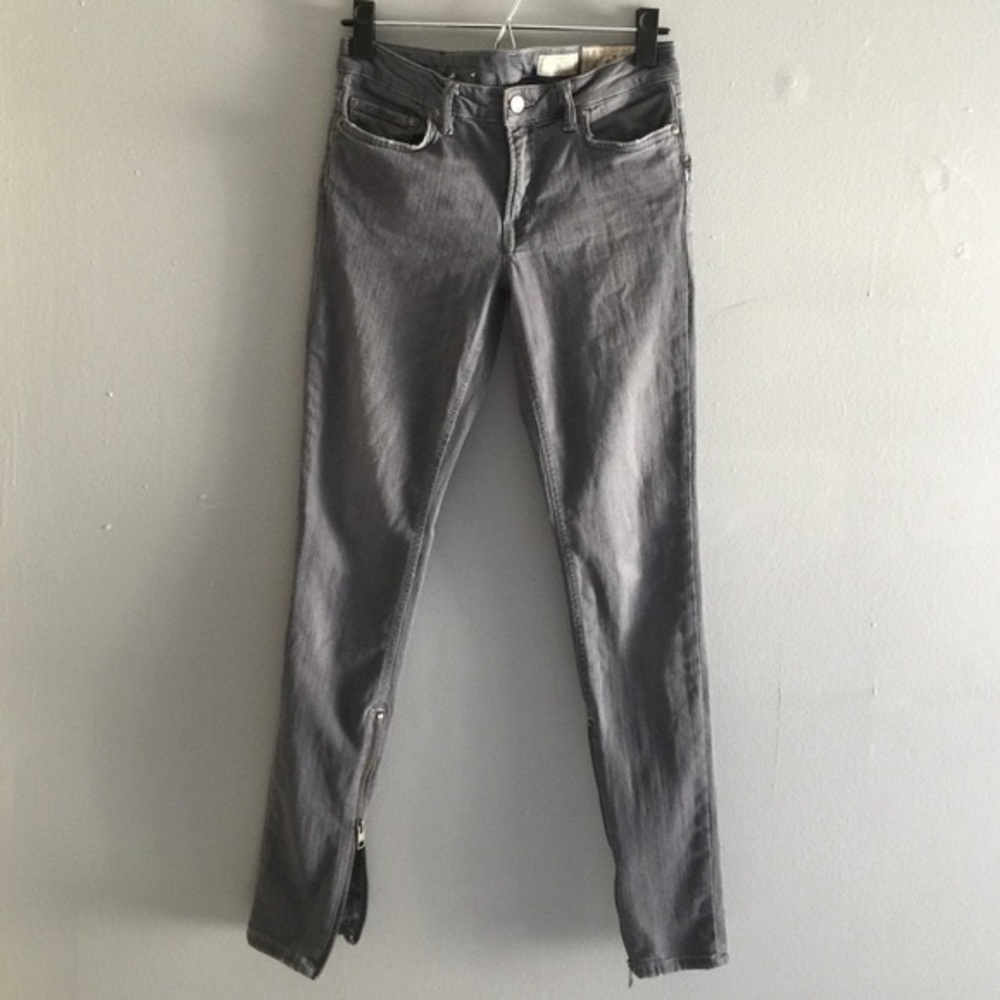 All Saints Grey Rail Denim